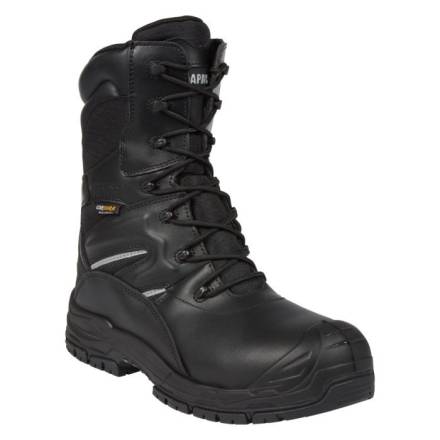Apache Combat Black Waterproof Safety Boot - UK Size 11